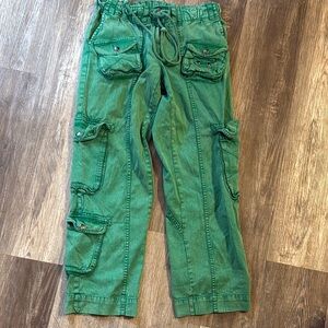 Green Cargo Pants